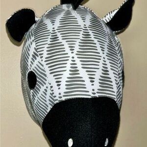Black and White Zebra Wall Decor Nursery